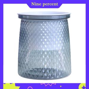 Nine percent Double-layer Self Watering Plant Pot Transparent Plastic Flower Vase Automatic Lazy Potted Flower Pot Hydroponic Flowerpot Decor