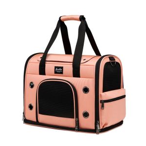 2 in 1 Pet Dog Cat Trolley Detachable Pet Backpack with 360 ° universal wheel Multi-function Waterproof and large capacity Outing Portable Pet Carrier