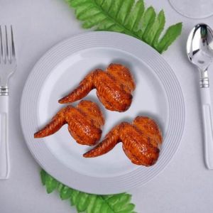 Replika makanan Sayap Ayam ( bakar / goreng) 1 set 1pcs / dummy makanan Daging ayam / Mainan anak / Edukasi anak / Dekorasi meja makan / Display Restaurant Hotel Dan lain lain