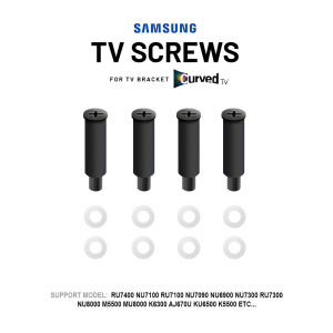 Screw Samsung Curved TV Bracket Wall Mount M8 Using Spacer Alternative Adapter BN96-43169A (No Bracket)