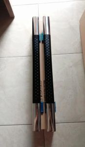 handle pintu oval rintik full stainless 45cm/ pegangan pintu kaca