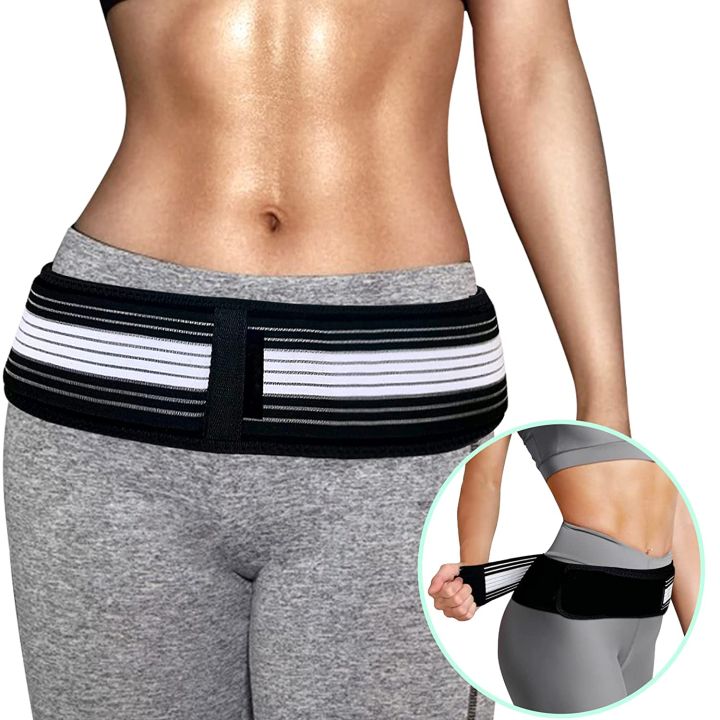 Sacroiliac SI Joint Hip Belt Lower Back Support Brace for Men and Women Hip Braces for Hip