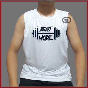 Muscle Tee Sando for Men Gym Shirt Quick Dry Gym Work out sleveless top fit up to XL muscle outfit