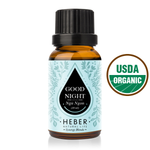 Tinh Dầu Ngủ Ngon - Good Night Blends Heber Natural Life 100% Thiên Nhiên Nguyên Chất Cao Cấp Nhập Khẩu Xông Thơm Phòng Hương Dịu Nhẹ
