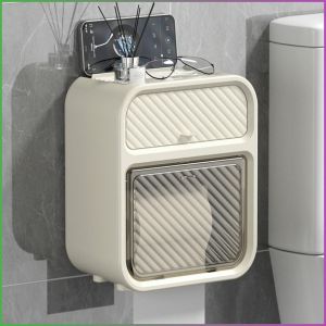 เครื่องดึงกระดาษ ไม่มีการเจาะ กล่องทิชชู่ ดึง เรียบเนียนเหมือนผ้าไหม ติดตั้งง่าย ที่เก็บของในลิ้นชัก