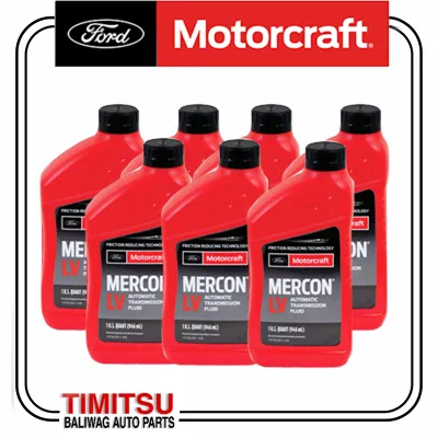 MOTORCRAFT MERCON LV ATF BUNDLE FORD FOCUS 2005-2010 7 QUARTS (946 ML PER QUARTS) PART NO. 1056857 MOTOCRAFT GENUINE