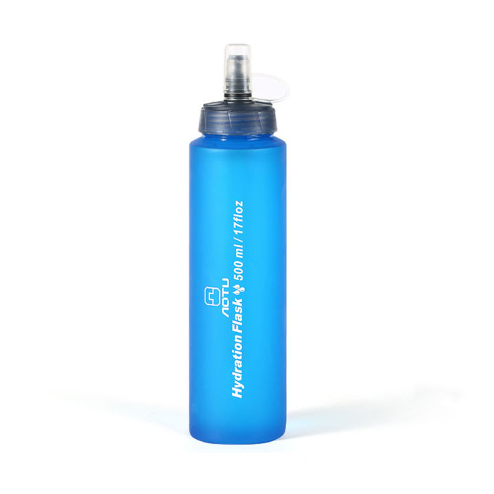 TPU Soft Flask Collapsible Sports Water Bottle Outdoor Foldable