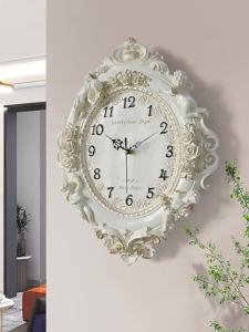 xpkQ Nordic Silent Wall Clocks Decoration Electronic Luxury Living Room Wall Clocks Elegant Italian Design Home Decor Wandklok LLWC N7Y3P