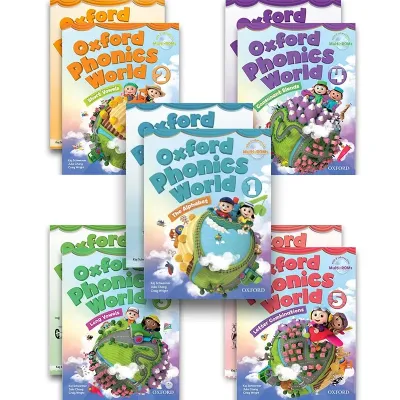Sach - Oxford Phonics World 1 2 3 4 5 Sách Học Và sbt