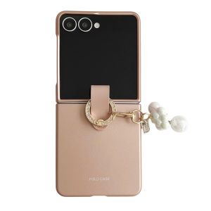 Cloud Charm Z Flip 7 Hard PC Case Protective Cover Smooth Matte Anti-Fingerprint Samsung Galaxy Z Flip7 Casing Ultra Slim Drop Proof Durable Plastic Phone Case with Raised Bezel