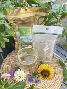 ชารางจืดอบแห้ง (บรรจุ50ซองชา)ชาสมุนไพรแท้ จากธรรมชาติ (Thunbergia Laurifolia)