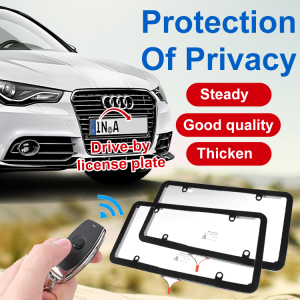 License Plate Holder Unsatisfied High Quality License Plate Frame Simple Applicable Scenes