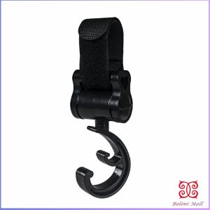 Boloni ตะขอแขวนสัมภาระติดรถเข็นเด็ก ตะขอห้อยของในรถเข็นที่แขวนของแบบหมุนได้ baby stroller hook