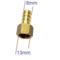 Ren trong 13mm (1/4) đuôi chuột nối ống mềm phi 6, 8 , 10, 12mm(đồng thau). 