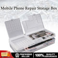 [Fast Shipping] Mobile Phone Repair Parts Storage Box IC Chips Component Screws Container Organizer Box. 