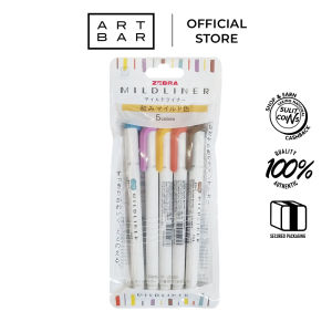 Zebra Mildliner Double Tip Highlighter 5C Wkt7-5C-Rc - Art Bar