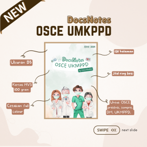 DocsNotes OSCE UKMPPD by Ilana Medika OSCE Kompre Preklinik Dokter Muda Buku Saku Kedokteran