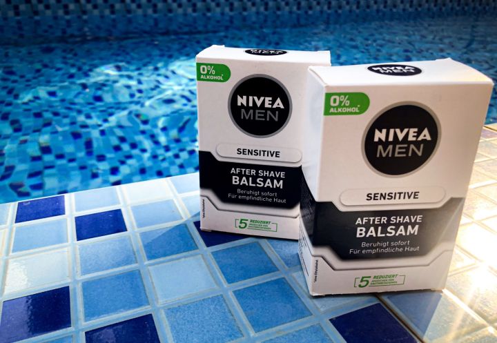 **พร้อมส่ง Nivea After Shave Balm For Men Sensitive นีเวีย อาฟเตอร์เซฟ 100 ml