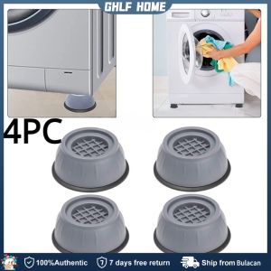 4Pcs Washing Machine Universal Foot Pad for Sound Reducing/Laundry Stand Stabilize and Anti Vibration Pad Anti Slip Mat