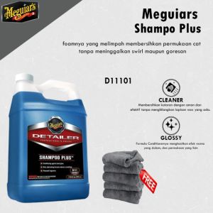 Meguiars - Meguiars Shampoo Plus galon 379L Shampo Mobil Cuci Car Wash