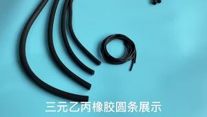 EPDM Rubber O-Type Seal Strip Solid Foam Cylindrical Weatherproof Gasket for Car Door Noise Reduction and Dust Proofing Getah Pintu Kereta Kedap Bunyi