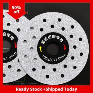 🔥🔥🔥pheebss แผ่นกระเบื้องเซรามิกพอร์ซเลนแผ่นใบมีดตัดบางหินอ่อนสำหรับเครื่องบดมุมแผ่นดิสก์ตัดเพชร4 100มม. 1ชิ้น