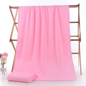 Handuk Mandi Ukuran 70x140cm Motif Beruang Quick Drying Bath Towel Embossed Bear Handuk Pantai Karakter Lembut Cepat Kering