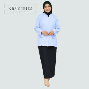 NRS Series - Baju Pdh Putih Wanita Seragam Dinas Pemda PNS Terbaru