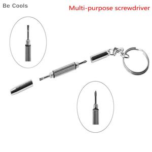💟【Special price】💟Be Cools 3 In 1 Eyeglass Screwdriver Portable Keychain Screwdriver Watch Repair Kit Tools
