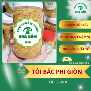 Tỏi BẮC Phi - Tỏi đúng chuẩn Nhà Làm Thủ Công - Hủ 250gr - Nguyên Chất 100% không pha