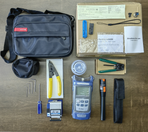 Ready stock FTTH toolkit for fiber to the home use