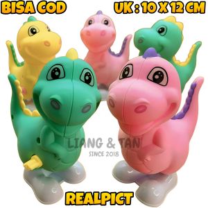 ( BISA COD ) PROMO Mainan Anak Dino Putar Jalan / Mainan Anak Dino Loncat / Mainan Anak Laki Laki / Mainan Anak Perempuan SNI Murah