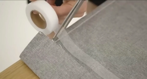 Iron On Hemming Tape With Strong Adhesive Nonwoven Fabric Hemming Tape For Seamlessly Finish On Various Fabrics