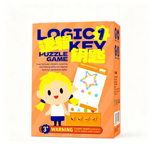 3 Level Logic Key Puzzle Game Educational Matching Toy Interactive Parent-Child Learning Toy for Children Birthday Gifts