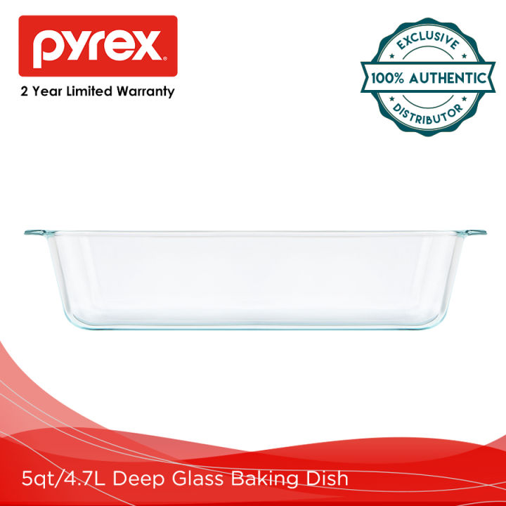 Deep Glass Baking Dish