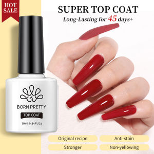 BORN PRETTY Bộ Hoàn Chỉnh Sơn Gel Thạch Trong Suốt 7ML Sơn Gel Màu Hồng Nude Sơn Móng Tay Nghệ Thuật Gel UV Gel UV Gel Nối Móng Gel Phản Quang Lấp Lánh Sơn Phủ Có Chức Năng Keo Dán Móng Tay