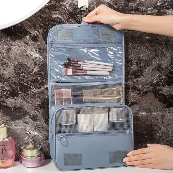 Hanging makeup travel bag online