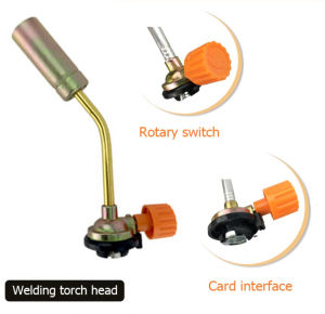 Blow Torch  Butane Gas Torch Butane Torch Gun Portable Butane Welding Air Gun Adjustable Flamethrowe