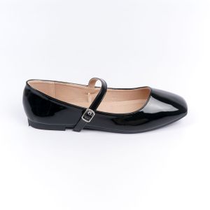 Blow BLNW 0101 Ariel Mary Jane Flats Shoes Wanita Sepatu Hitam Balet Women Shoes