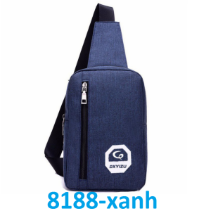 Túi đeo ngực đeo chéo nam thời trang phong cách Hàn Quốc 208188 xanh
