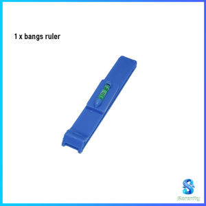 Serenity เครื่องมือตัดผม DIY ไม้บรรทัดวัดระดับผมหน้าม้า ตัดผมหน้าม้า haircut tool