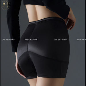 Joe Sir Butt Enhancer Shorts for Women - High Waist Seamless Body Shaper Shorts with Hip Pads Tummy Control Hip Enhancer Panty Shapewear
