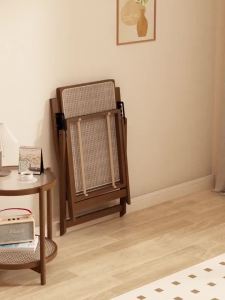 Rattan Chair Outdoor Garden Rattan Chairs Outdoor Rattan Chair Outdoor Bamboo recliner chair foldable for nap can be used for sitting or lying down sturdy and durable suitable for balcony
