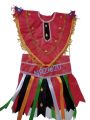 KOSTUM / BAJU KESENIAN TARIAN DAYAKAN/TOPENG IRENG SIZE S ( UNTUK ANAK USIA 1,5 th - 3 th ). 