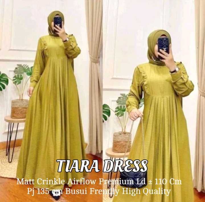 GAMIS WANITA MUSLIM // PAKAIAN WANITA TERBARU // GAMIS LEBARA KEKINIAN