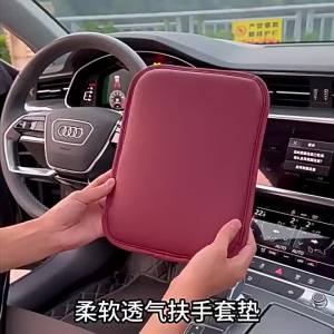 secr Protect Armrest Leather Auto Console Cushion Guard Anti Scratch Storage Pocket Organizer Compatible with JAC T6 T8 T9 JS6 T4N8K