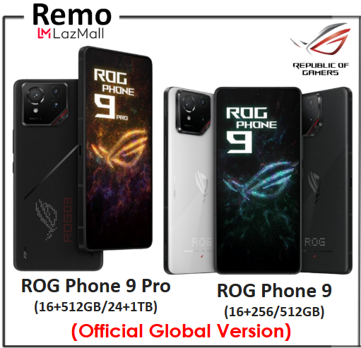 ROG Phone 9pro グローバル 24/1tb Black ASUS ROG Phone 9 (16+512GB