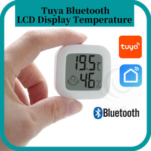 Tuya Bluetooth LCD display temperature and humidity mini thermometer Sensor Temperature Sensor