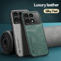 Casing For Xiaomi Redmi K70 Ultra K70Ultra K 70 Ultra 2024 Luxury Magnetic Leather Silky Feel Shockproof Full Protection Dust Resistant Anti Fall Drop Back Cover Phone Case. 