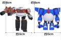 1pcs Cute Animal Robot Larva Figures Assembly Toys Transformation Robot Mecha Car Action Figure Birthday Gift For Children. 